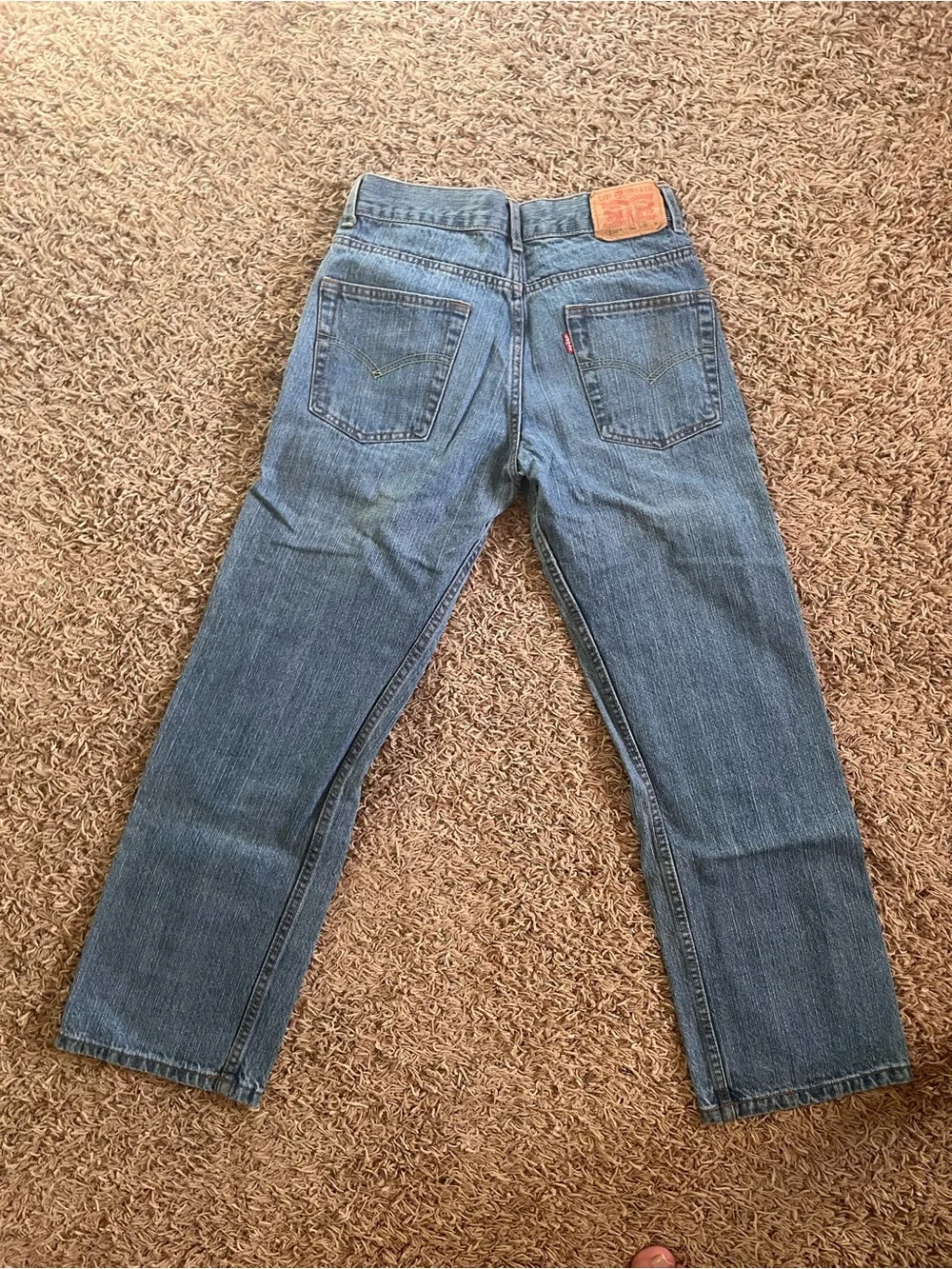 Levi's Blue Denim Kids Relaxed Jeans